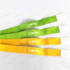 RFID Inkjet Printable Tyvek Wristbands MF Ultralight